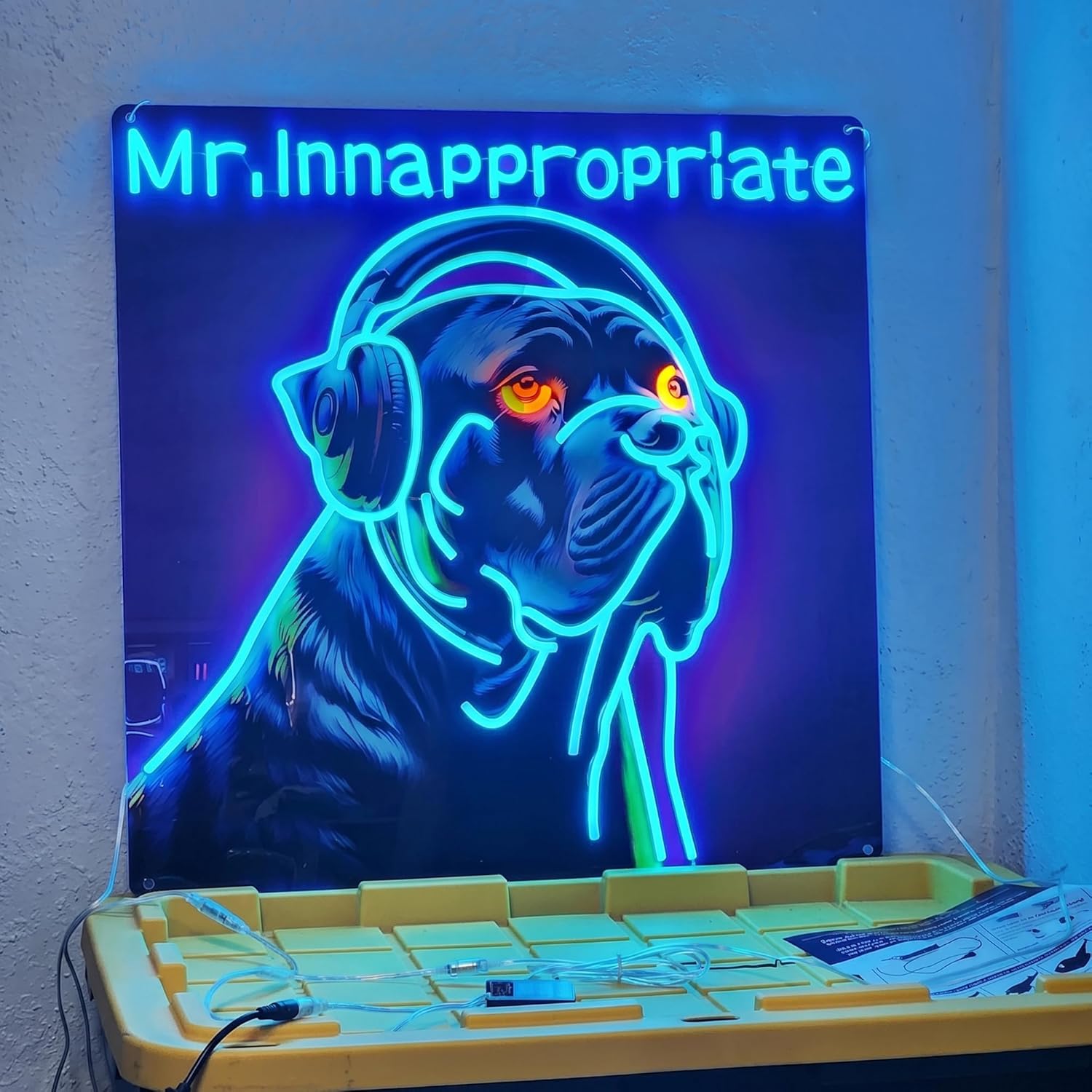 Party Games Name - Op maat gemaakte LED neonreclame, gepersonaliseerde