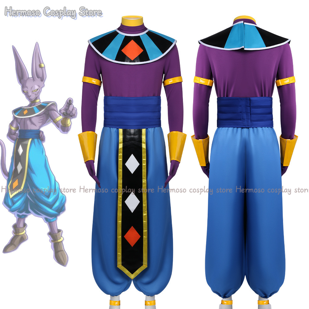 Party Games For Christmas - Beerus Birusu Cosplay Kostuum Kerstfeest Halloween