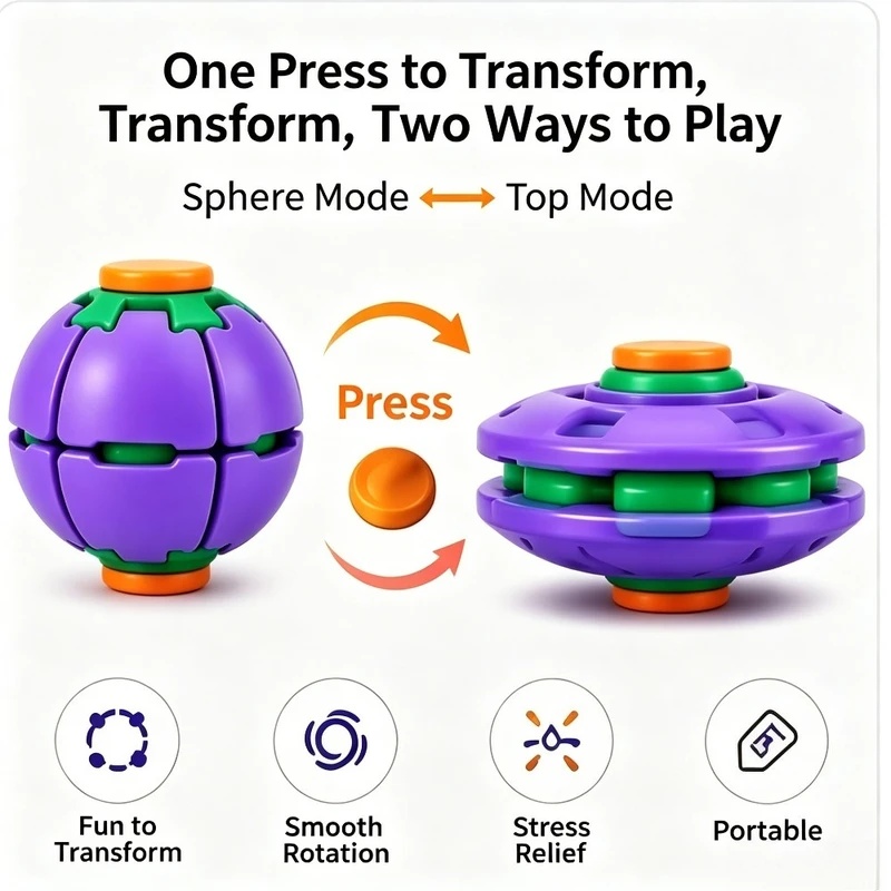 1PCS Transformeerbare Fidget S - Party Games For Adults And Kids recensie en prijs